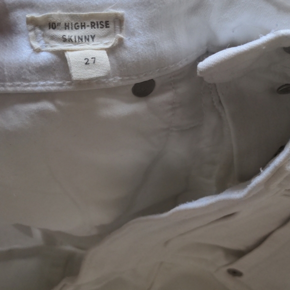 Madewell button fly white jeans - Picture 9 of 9